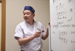 寿司職人見習い