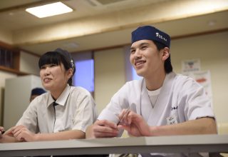 寿司職人見習い